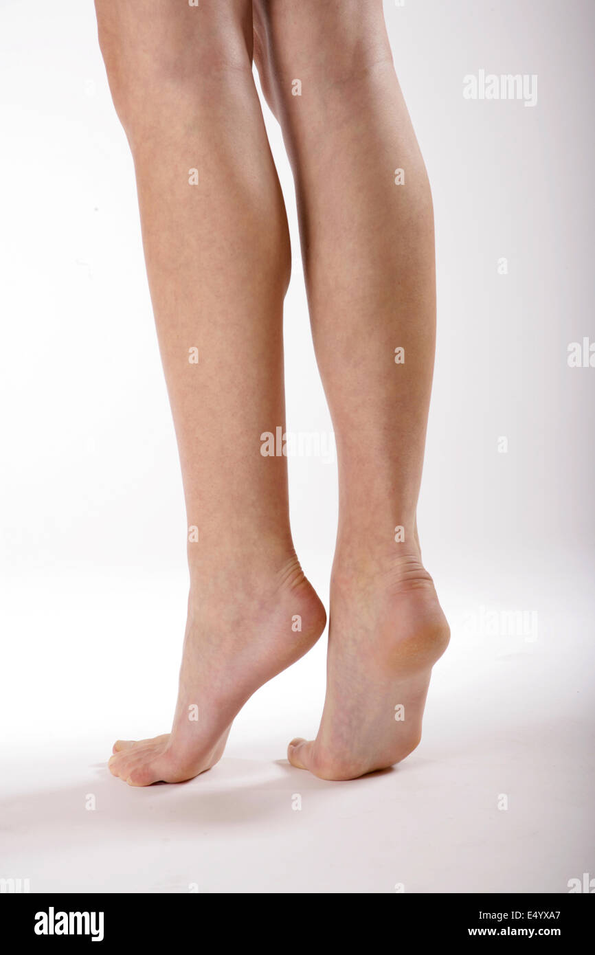 gambe Foto Stock