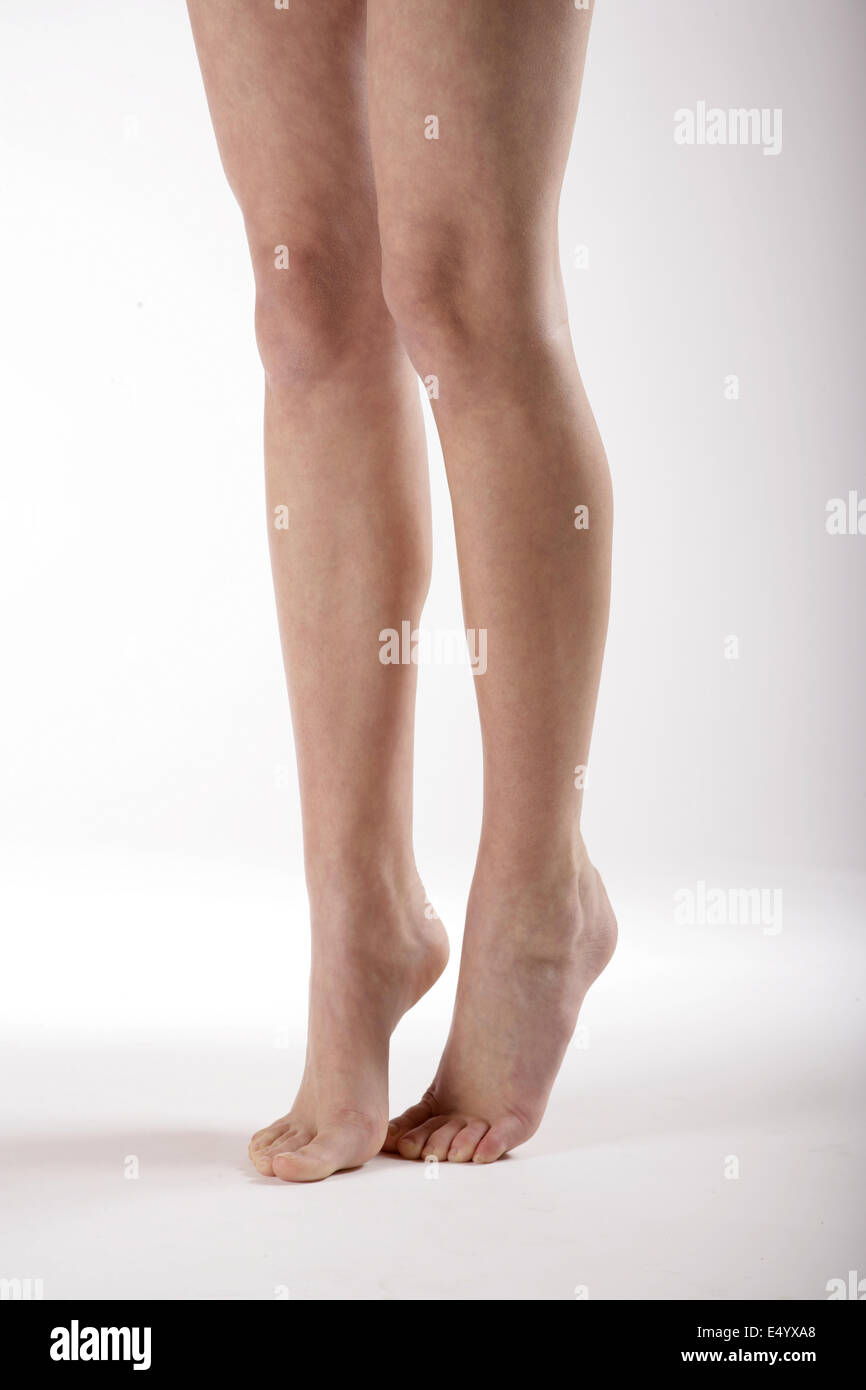 gambe Foto Stock