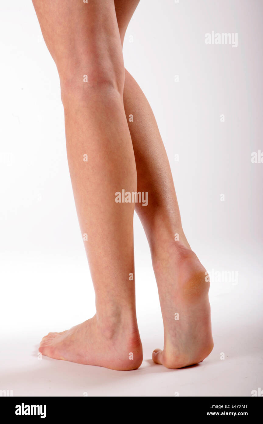 gambe Foto Stock