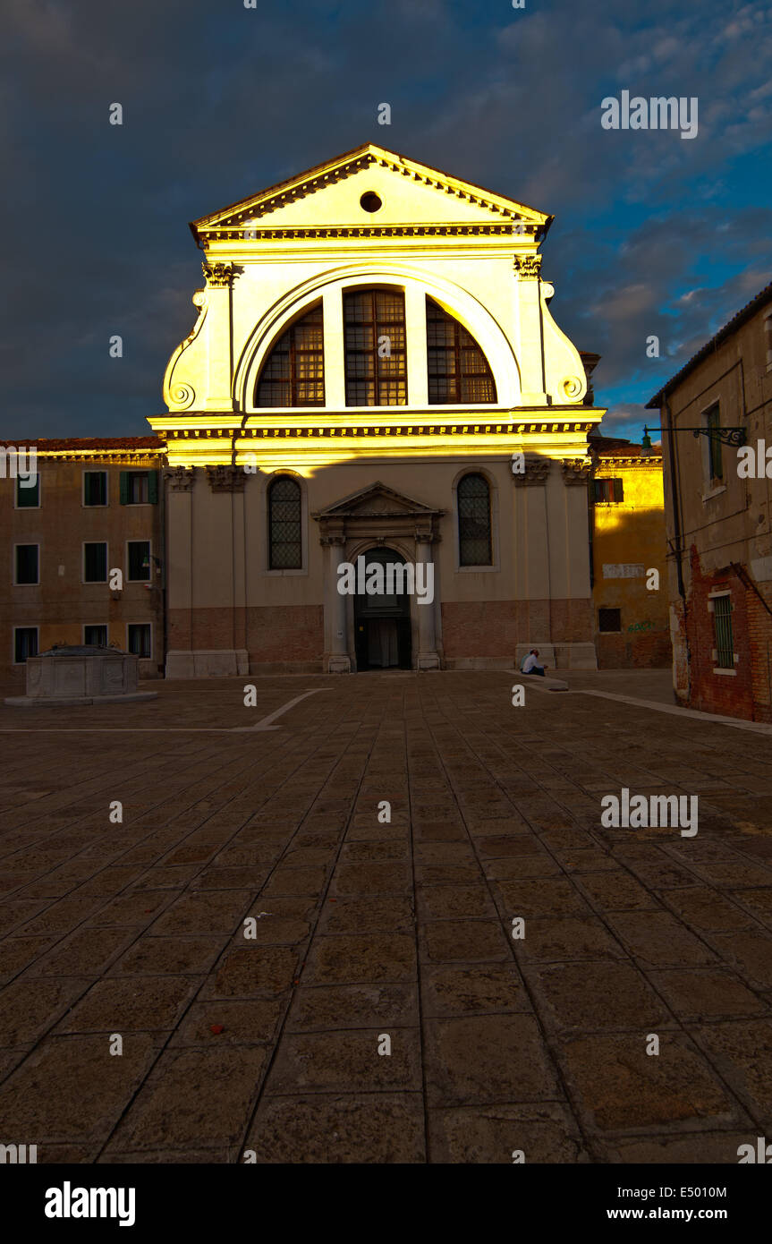 Venezia Italia inusuale veduta panoramica Foto Stock