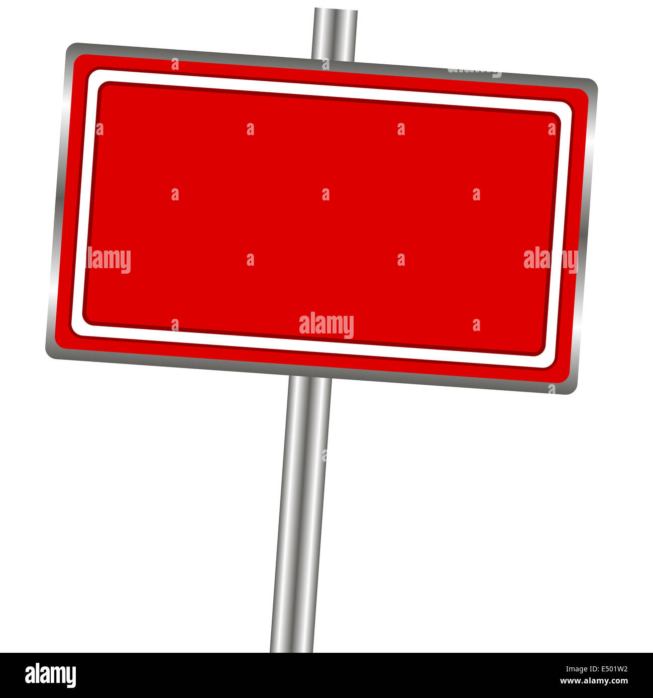 Outdoor Billboard banner Foto Stock