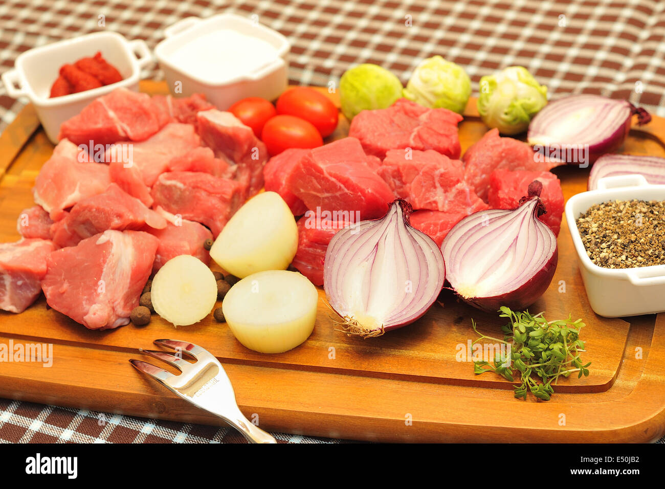 Gulasch Foto Stock