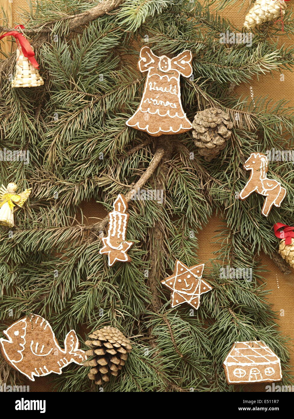 Decorazione di natale Foto Stock