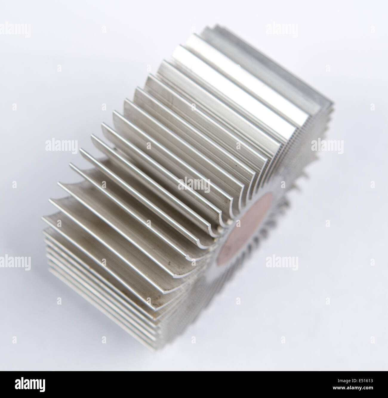 Cpu di alluminio dello scambiatore di calore del dissipatore di calore Foto Stock