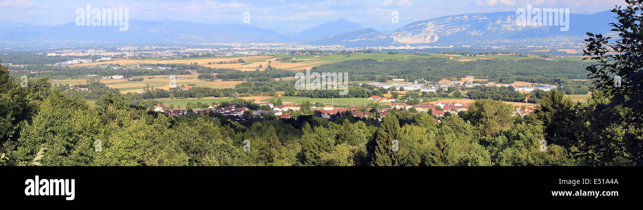 Area di Ginevra panorama, Svizzera Foto Stock