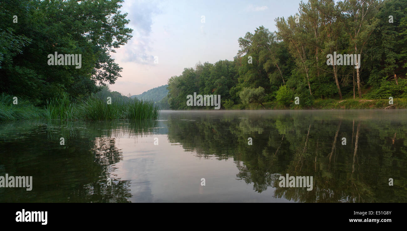 Fiume Seversky donec Foto Stock