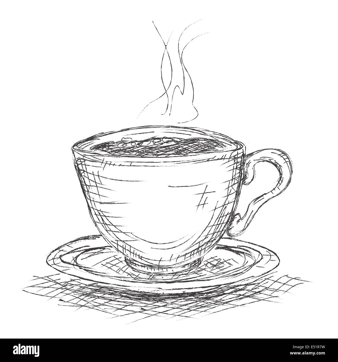 tazza di caffè Foto Stock