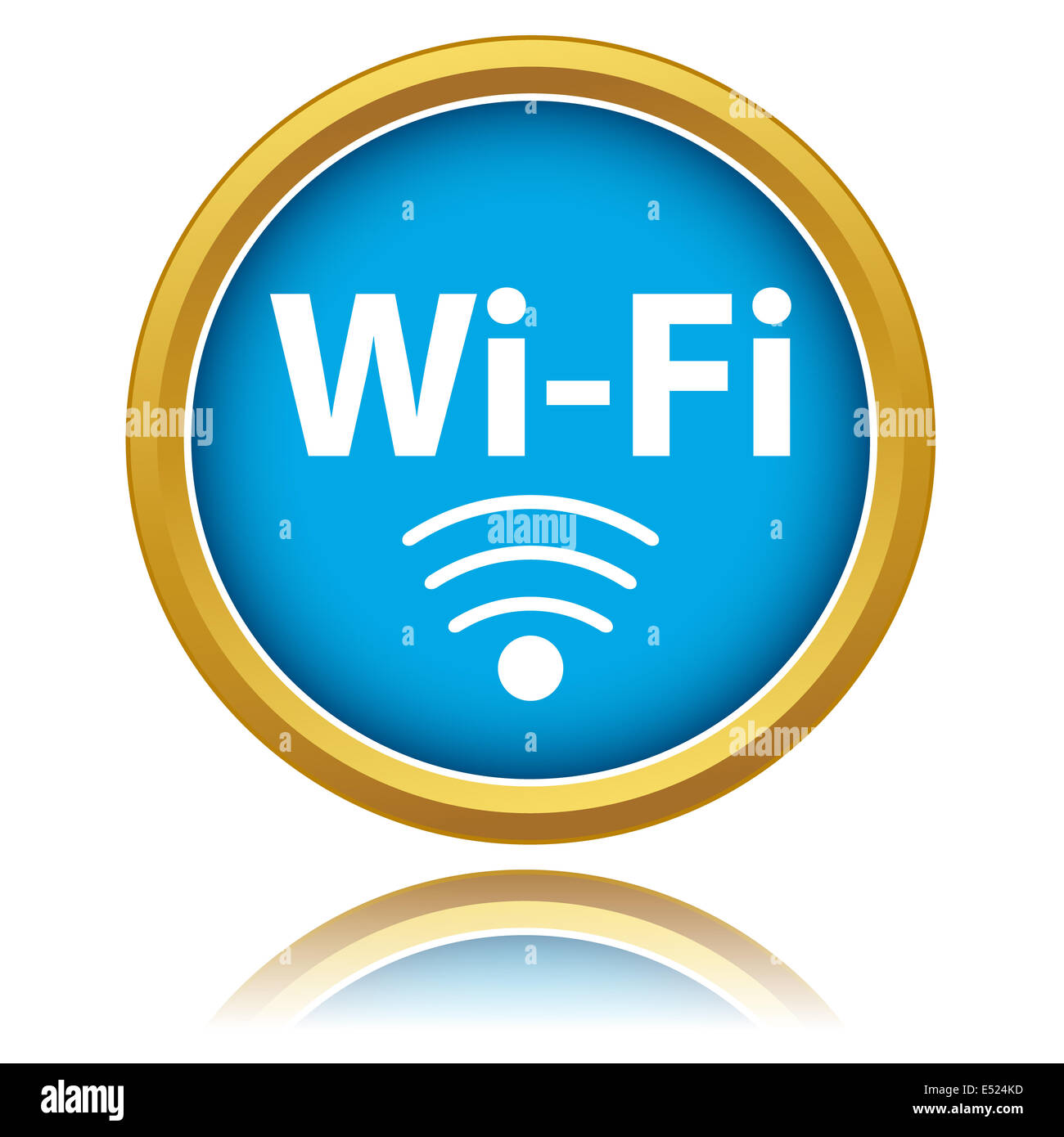 Rete wireless Symbol Foto Stock