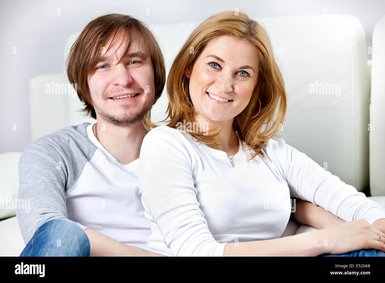 Coppie felici Foto Stock