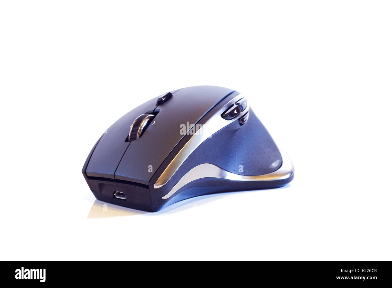 Foto il mouse del computer isolati su sfondo bianco Foto Stock