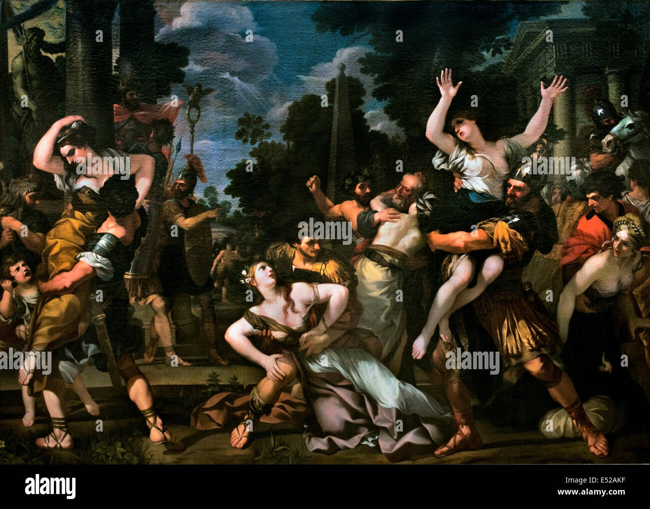 Pietro da Cortona (1596-1669) Il Ratto delle Sabine ( Dijon museo belle