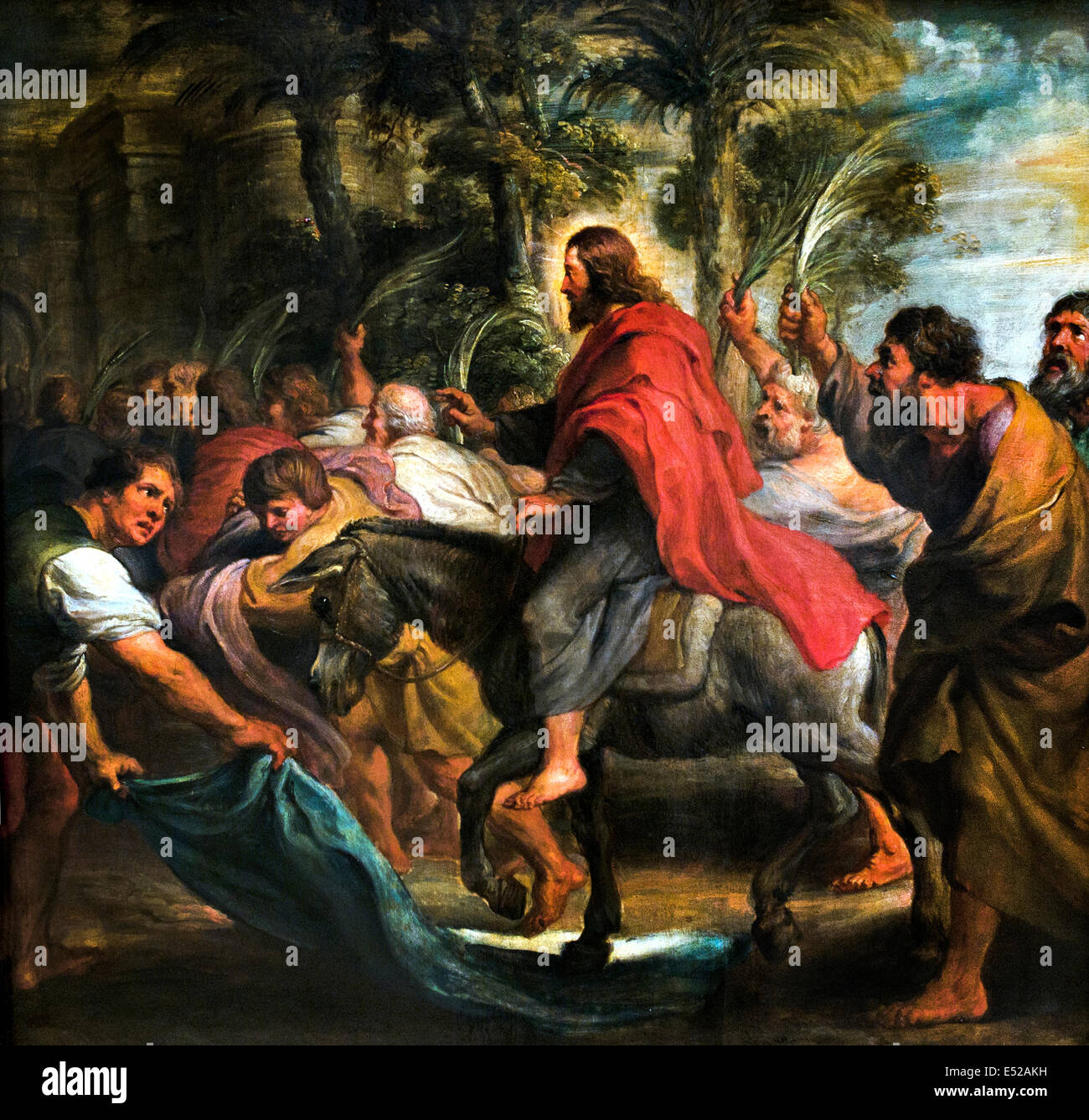 L'ingresso di Cristo in Gerusalemme 1632 Peter Paul Rubens 1577 1640 belga fiamminga del Belgio Foto Stock