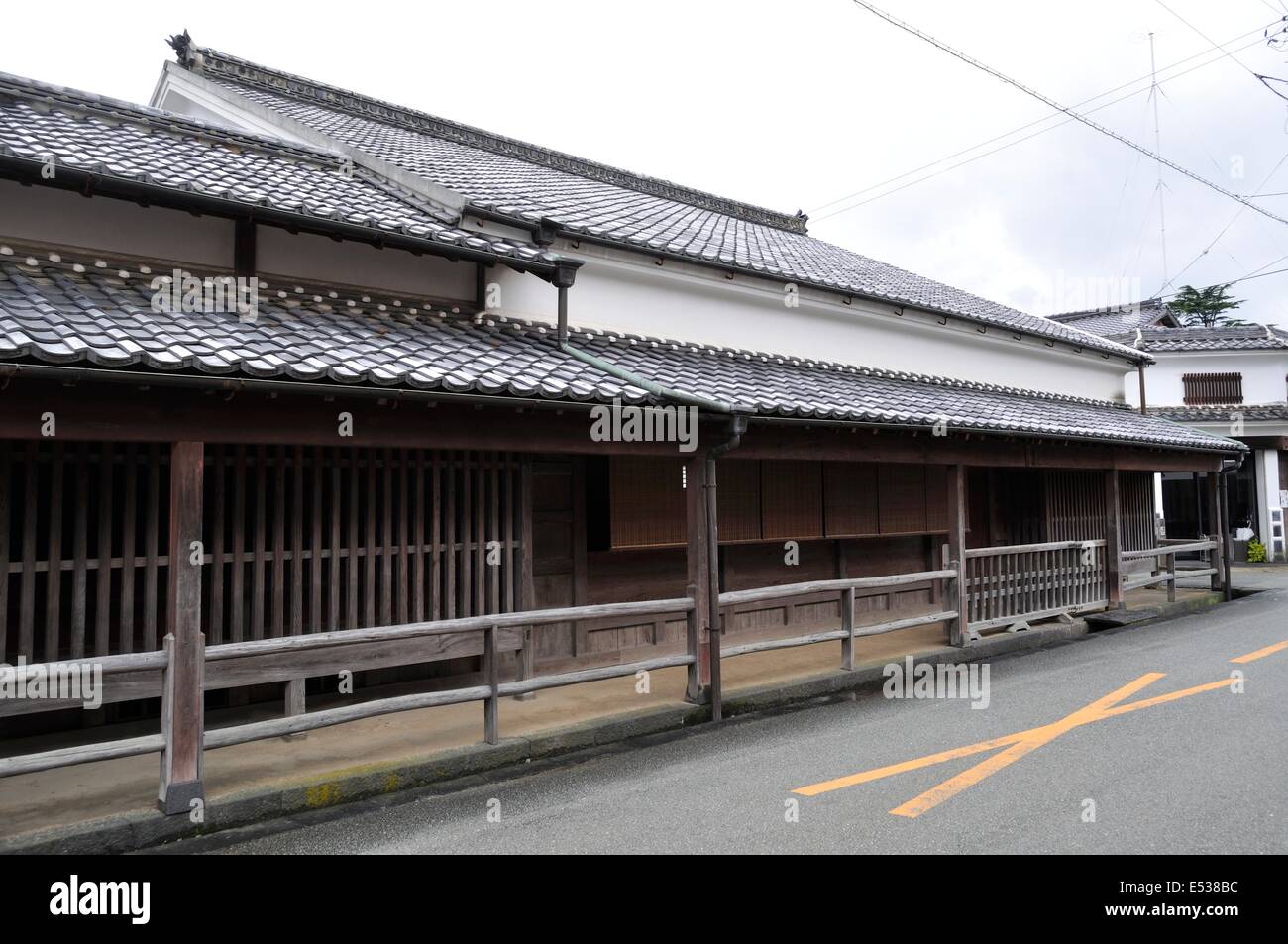 Kubota Onari street,Hagi,Yamaguchi,Giappone Foto Stock