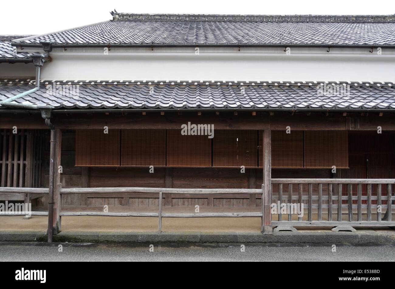 Kubota casa famiglia Onari street,Hagi,Yamaguchi,Giappone Foto Stock