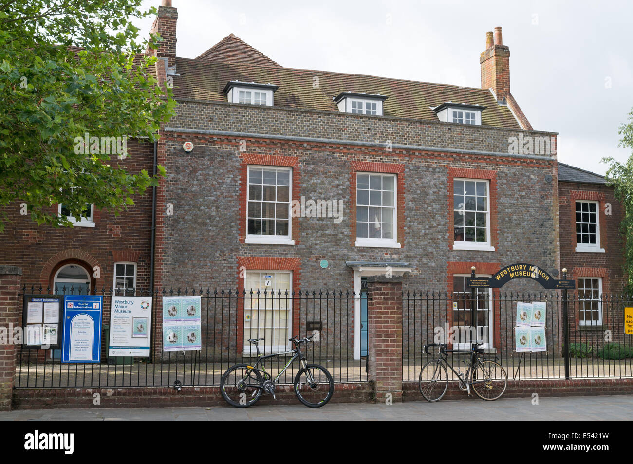 Westbury Manor Museum Fareham, Hampshire, Inghilterra, Regno Unito Foto Stock