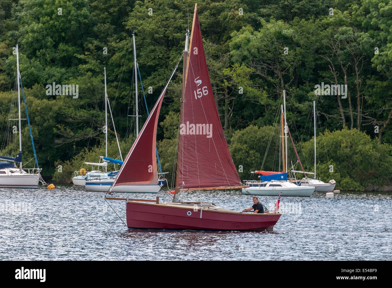 Ullswater Cumbria North West England. Foto Stock