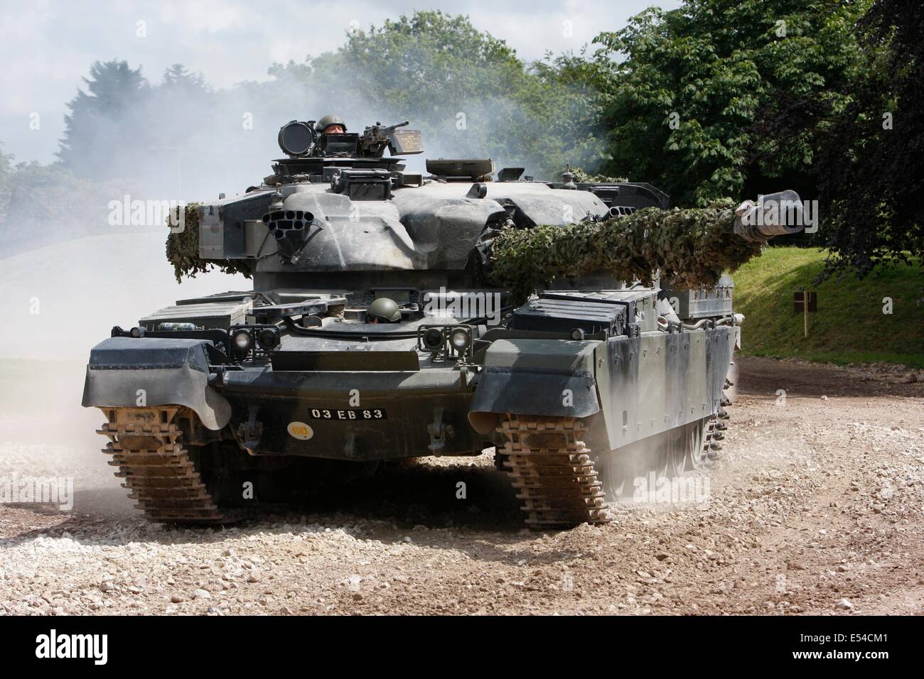 Chieftan Mk10 - Bovington Foto Stock