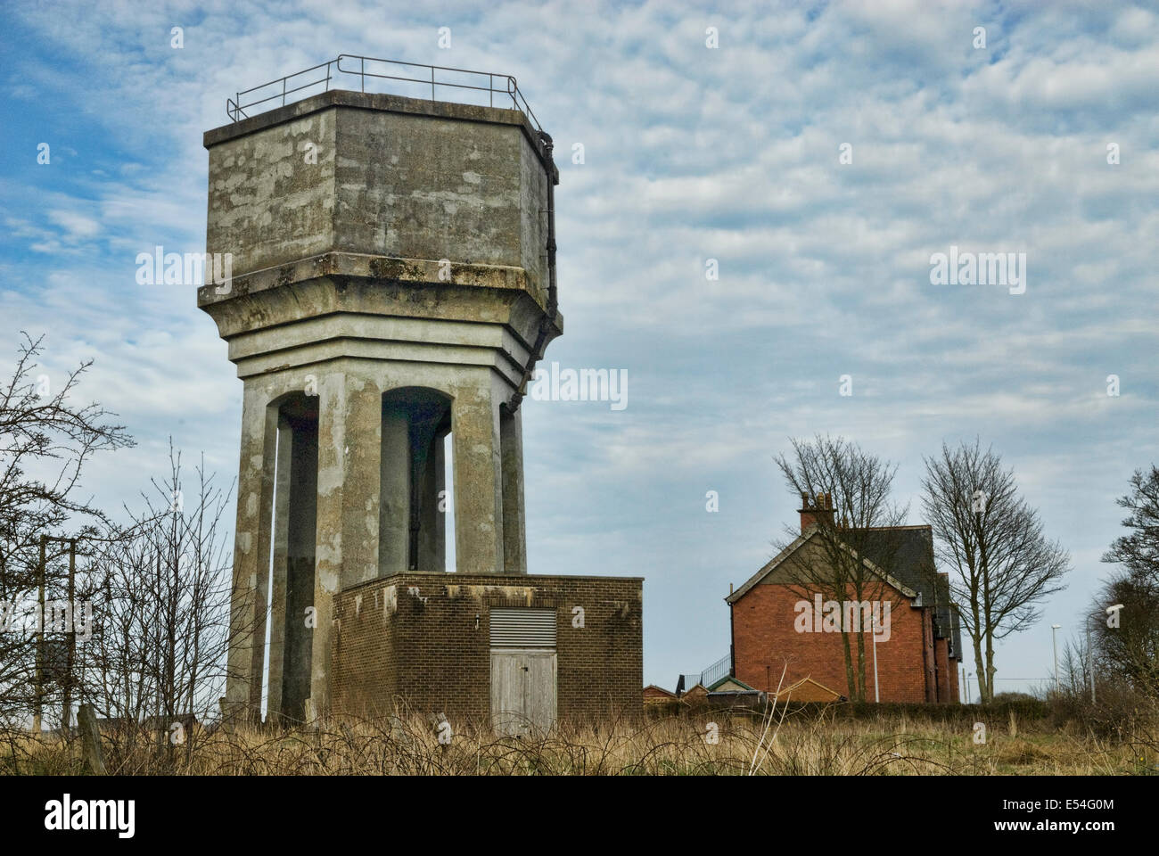 Fauldhead Water Tower East Dumbartonshire (ora demolito). Foto Stock