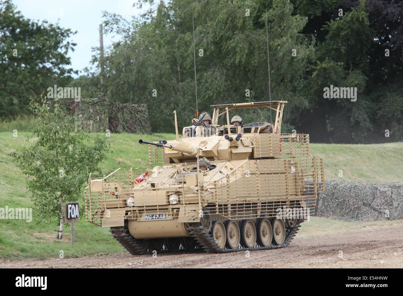 BAe Systems Scimitar 2 (TES) - Bovington Foto Stock