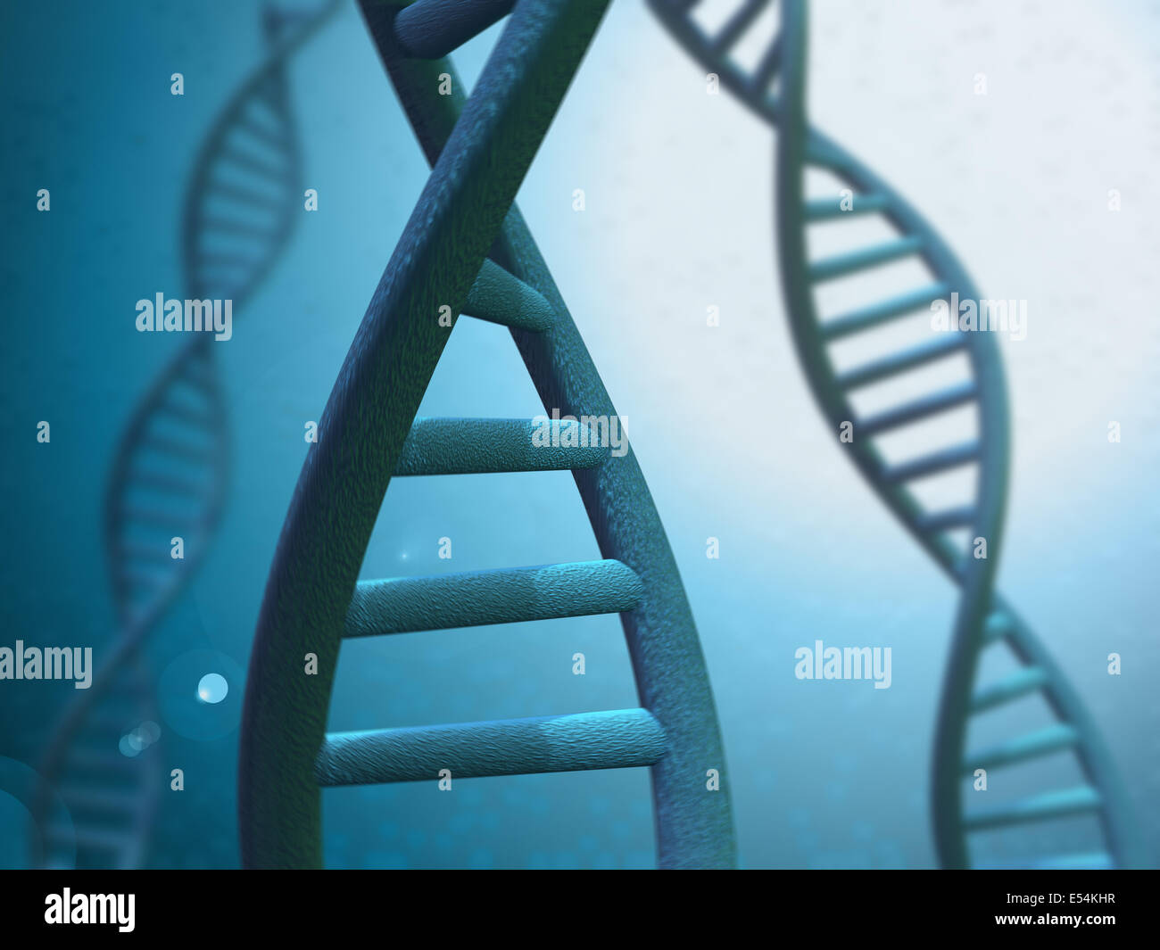 Elica del DNA. Foto Stock