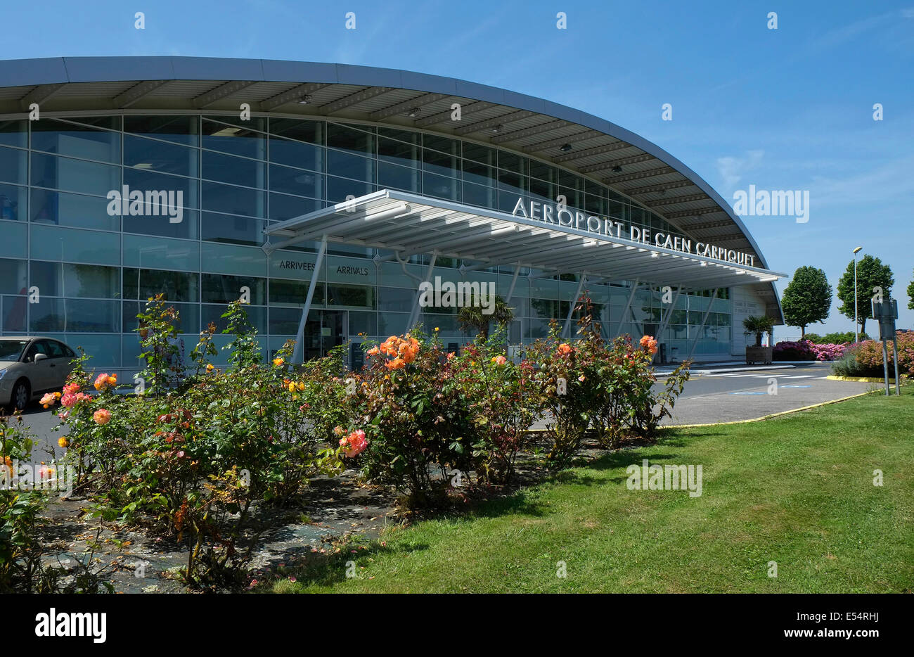 Dall'aeroporto di Caen, in Normandia, Francia Foto Stock
