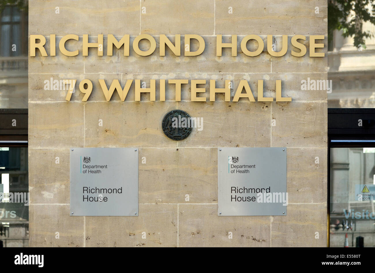 Londra, Inghilterra, Regno Unito. Dipartimento di Salute, Richmond House, 79 Whitehall Foto Stock