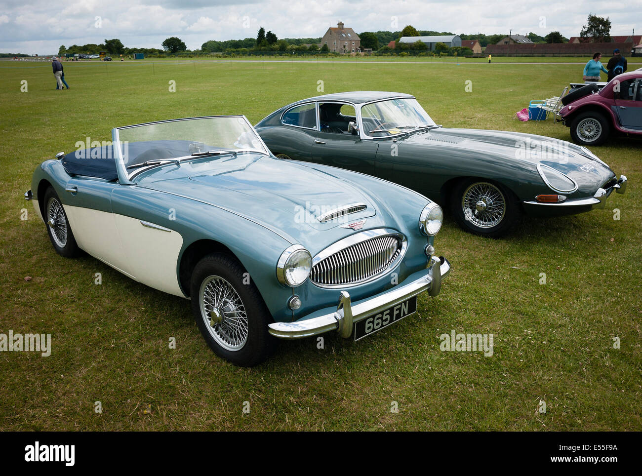 Austin Healey 3 litro sport carat un evento nel Regno Unito Foto Stock