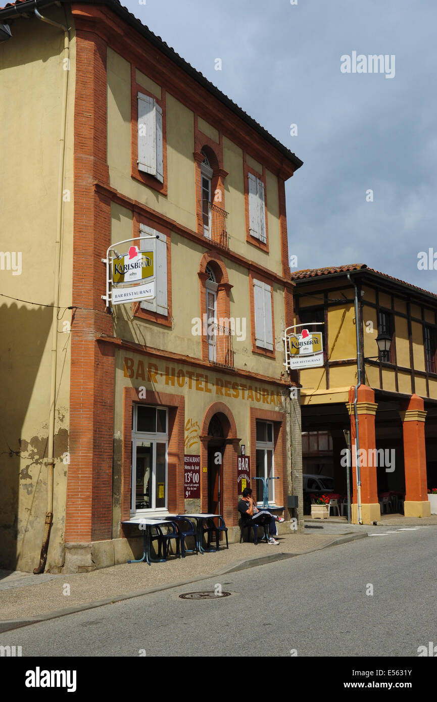 Hotel, Le Fossat, Ariège, Midi-Pirenei, Francia Foto Stock