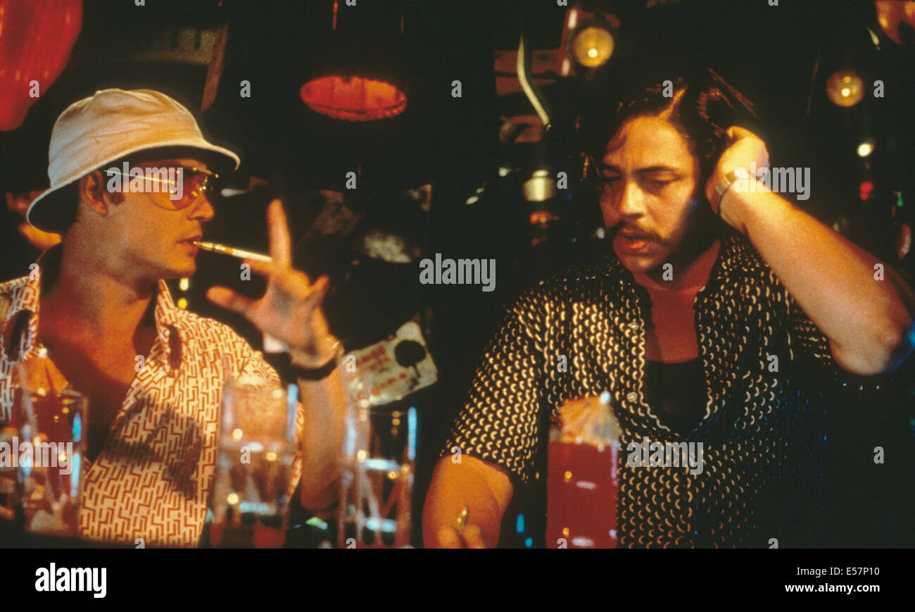 Paura e Delirio a Las Vegas 1998 Rhino Films Production con Johnny Depp e Benicio Del Toro Foto Stock