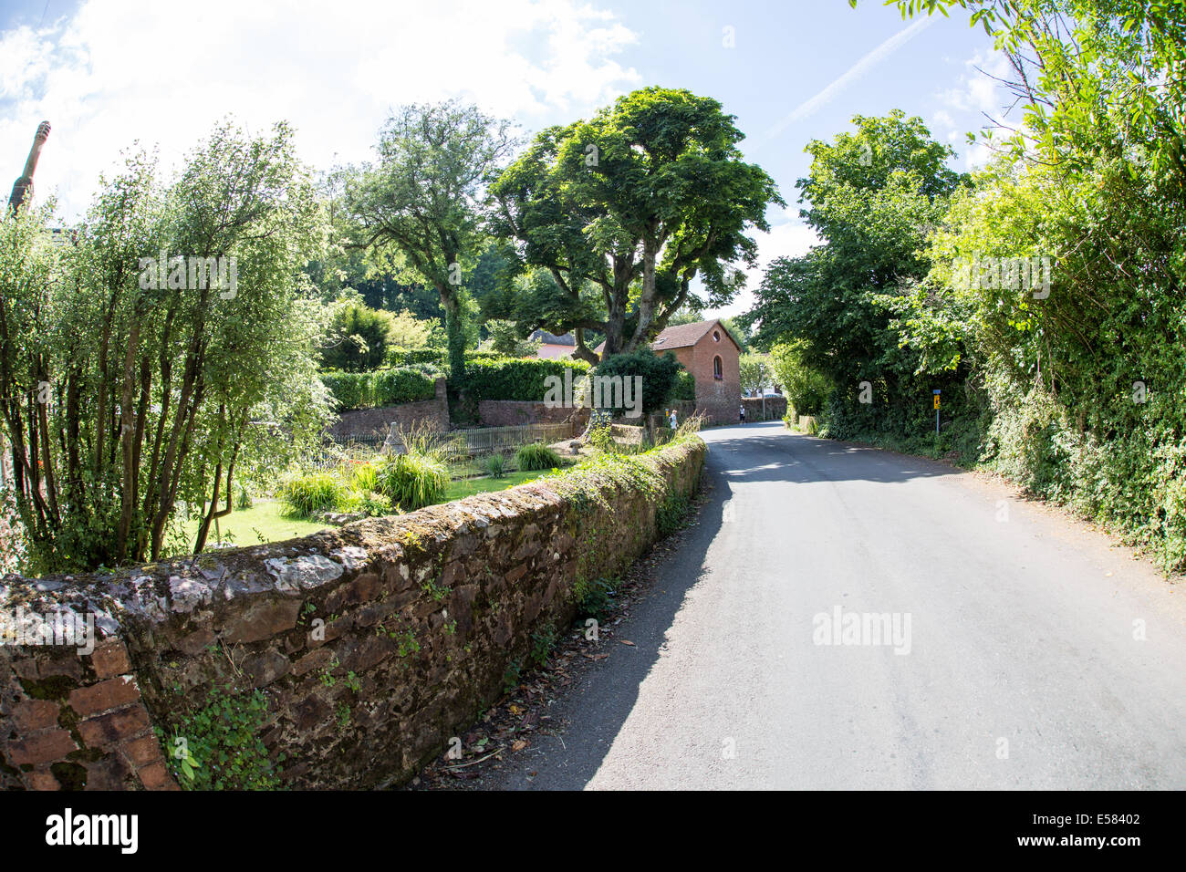 Cockington. Una tradizionale città inglese vecchia nel Devon vicino a Torquay Foto Stock