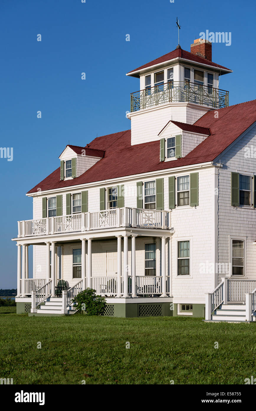Coast Guard Station House, Coast Guard Beach, Eastham, Cape Cod, Massachusetts, STATI UNITI D'AMERICA Foto Stock