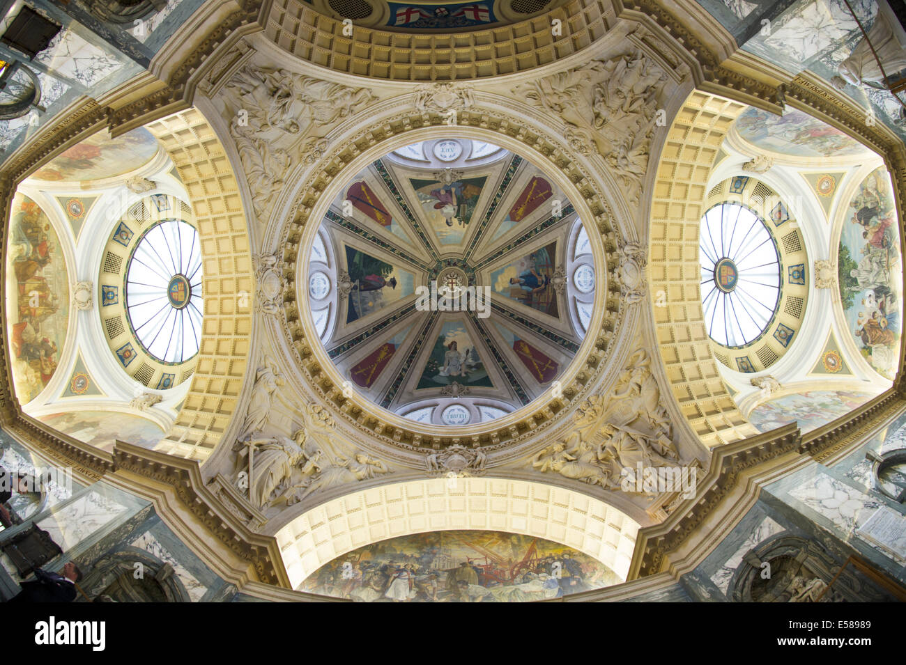 Pic mostra la Old Bailey centrale tribunali penali nella città di Londra Foto Stock