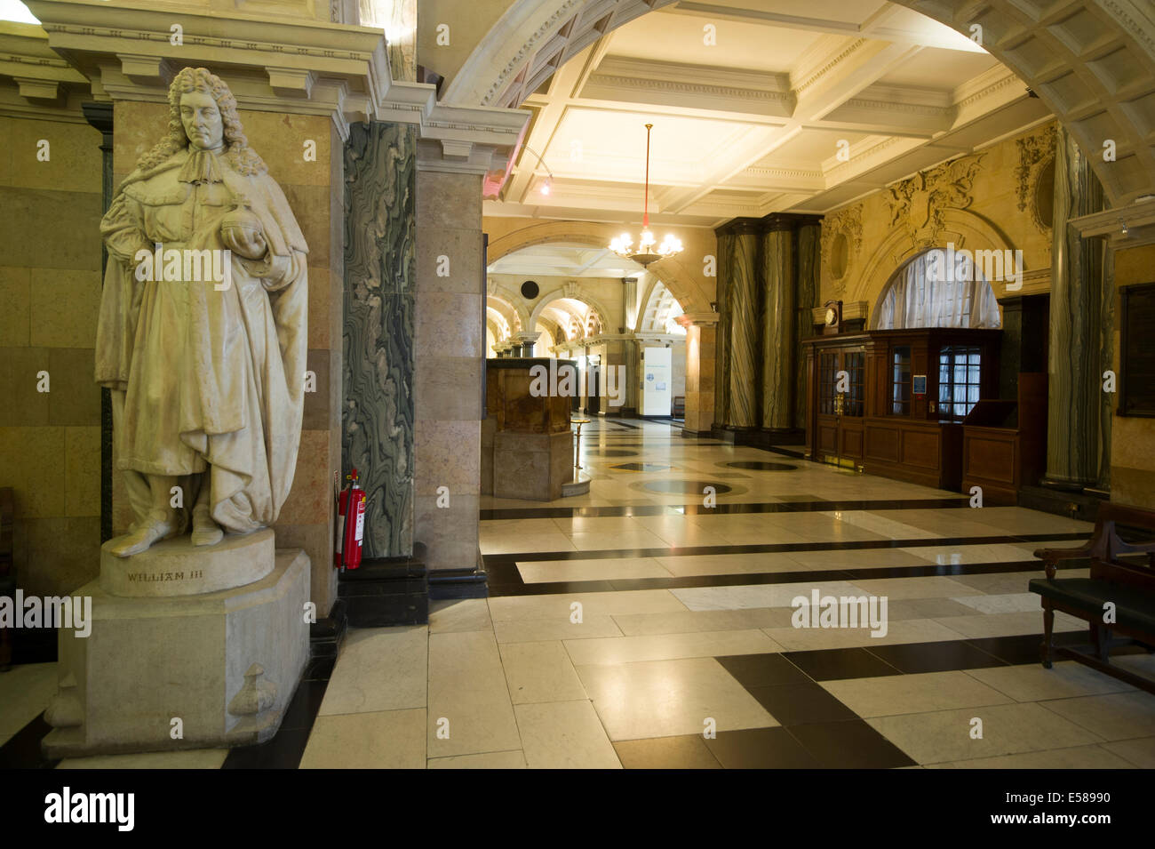 Pic mostra la Old Bailey centrale tribunali penali nella città di Londra Foto Stock