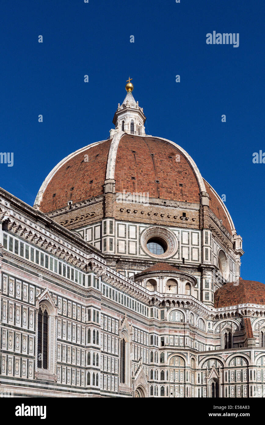 Cattedrale di Santa Maria del Fiore, Firenze, Italia Foto Stock