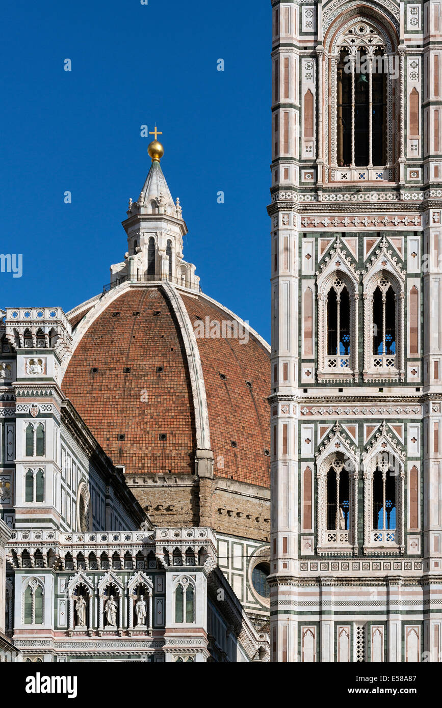 Cattedrale di Santa Maria del Fiore, Firenze, Italia Foto Stock