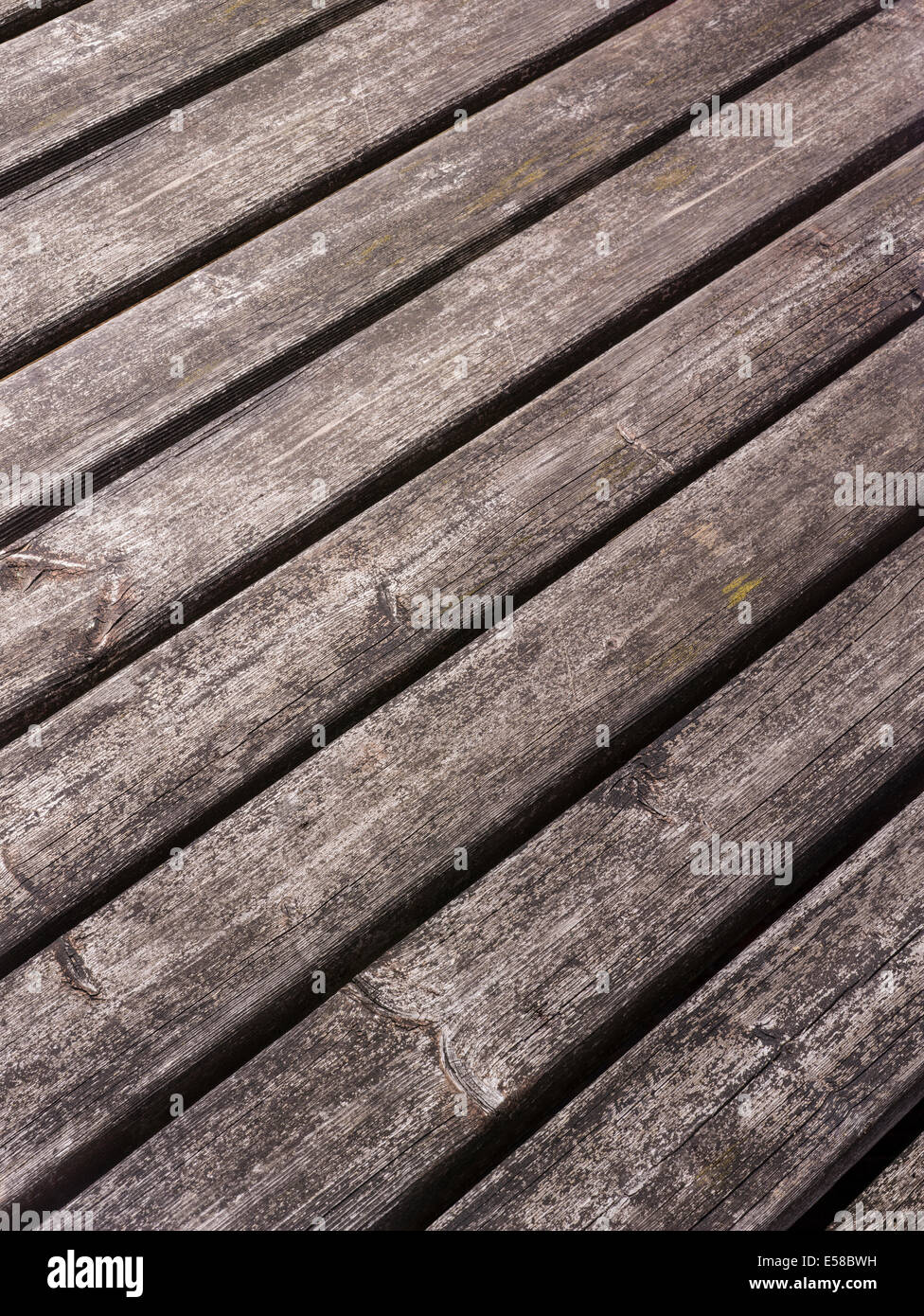 Un weathered ardesiata sfondo di legno Foto Stock
