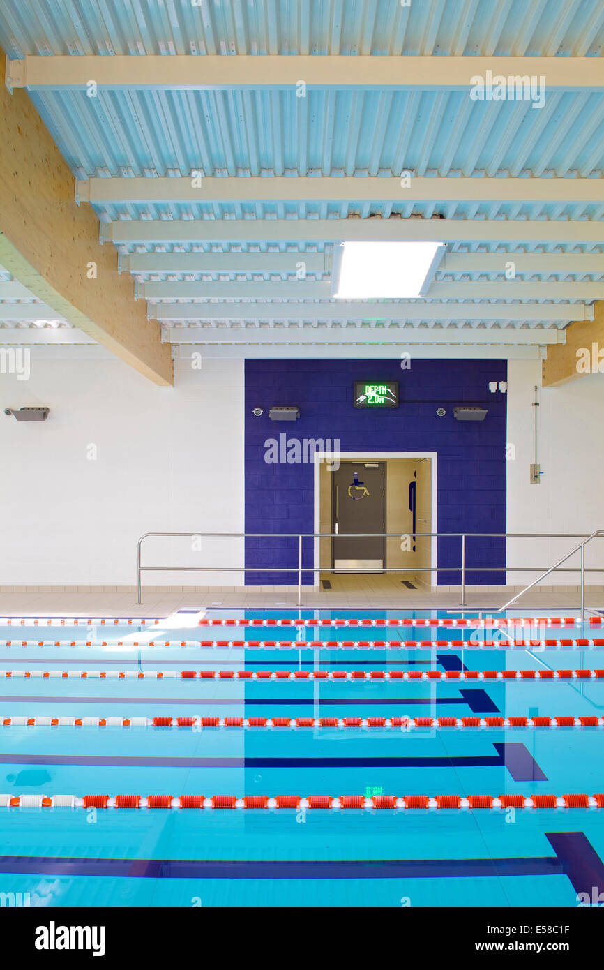 La Chris Moody Centro per lesioni sportive e riabilitazione Moulton College Northampton un nuovo stato dell'arte sport Foto Stock