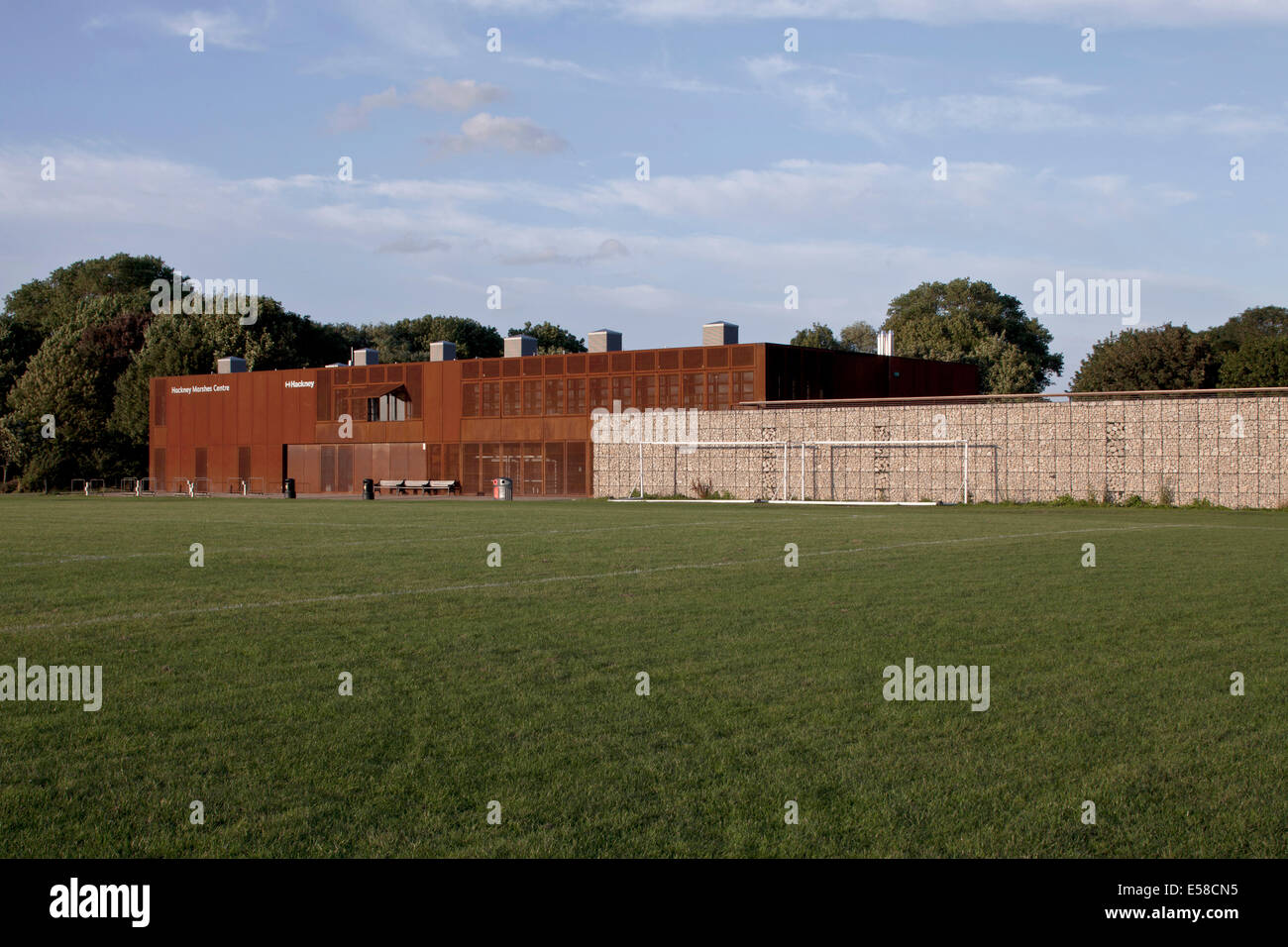 Hackney paludi centro, London Borough of Hackney, Regno Unito. Foto Stock