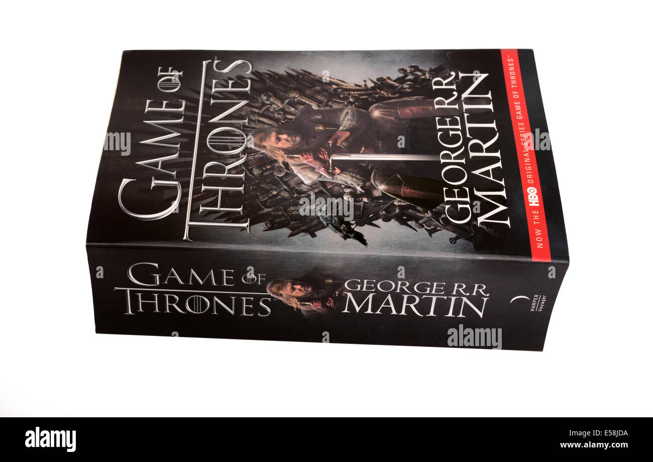 Il gioco dei troni scritto da George R R Martin Foto Stock