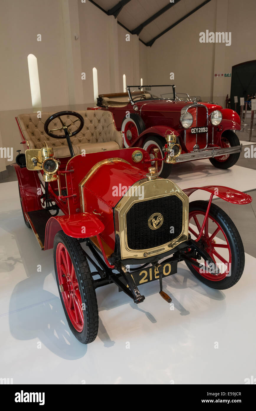 Le Zebra Tipo A 1909, Franschhoek Motor Museum, Sud Africa Foto Stock
