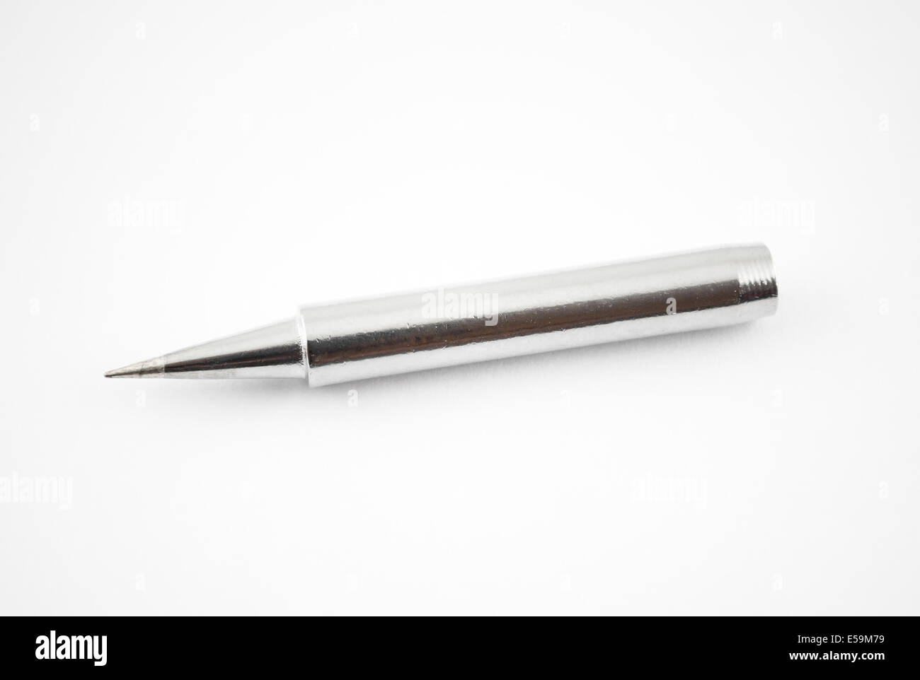 La saldatura di testa di ferro la parte di ricambio. Foto Stock