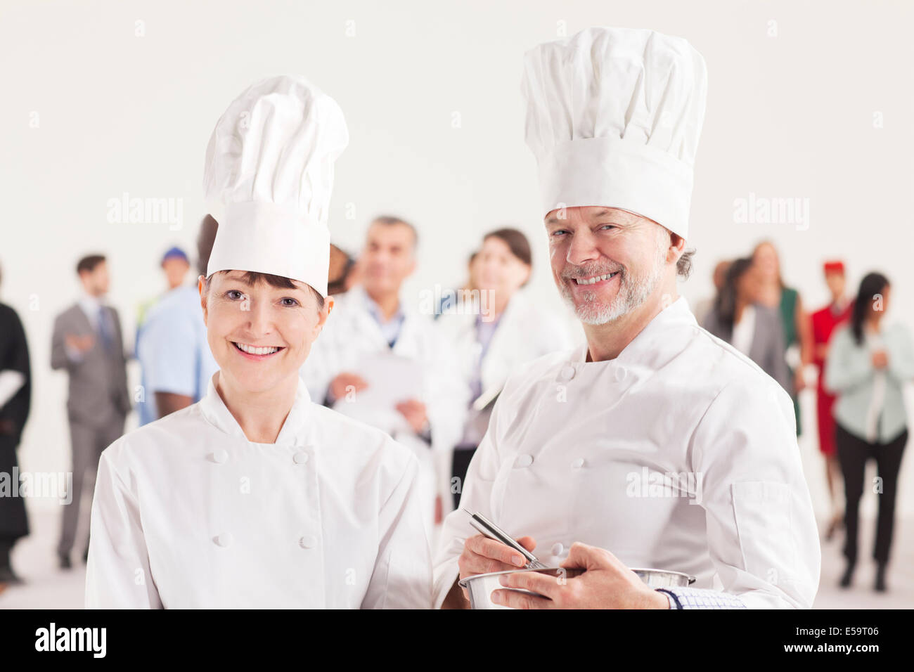 Ritratto di certi chef Foto Stock