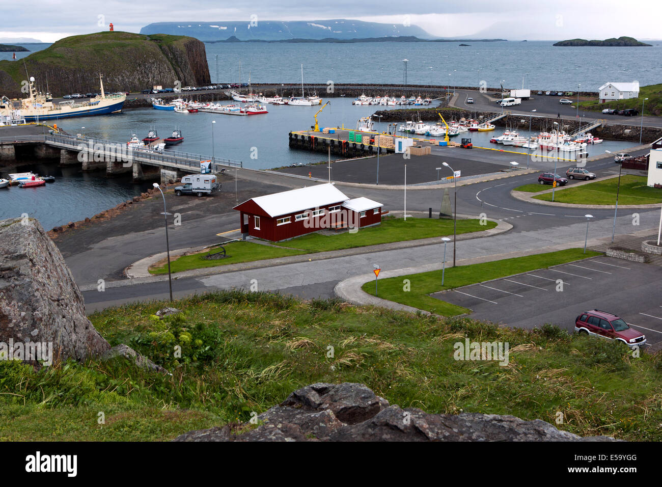 Stykkisholmur - Penisola Snaefellsnes - West Islanda Foto Stock