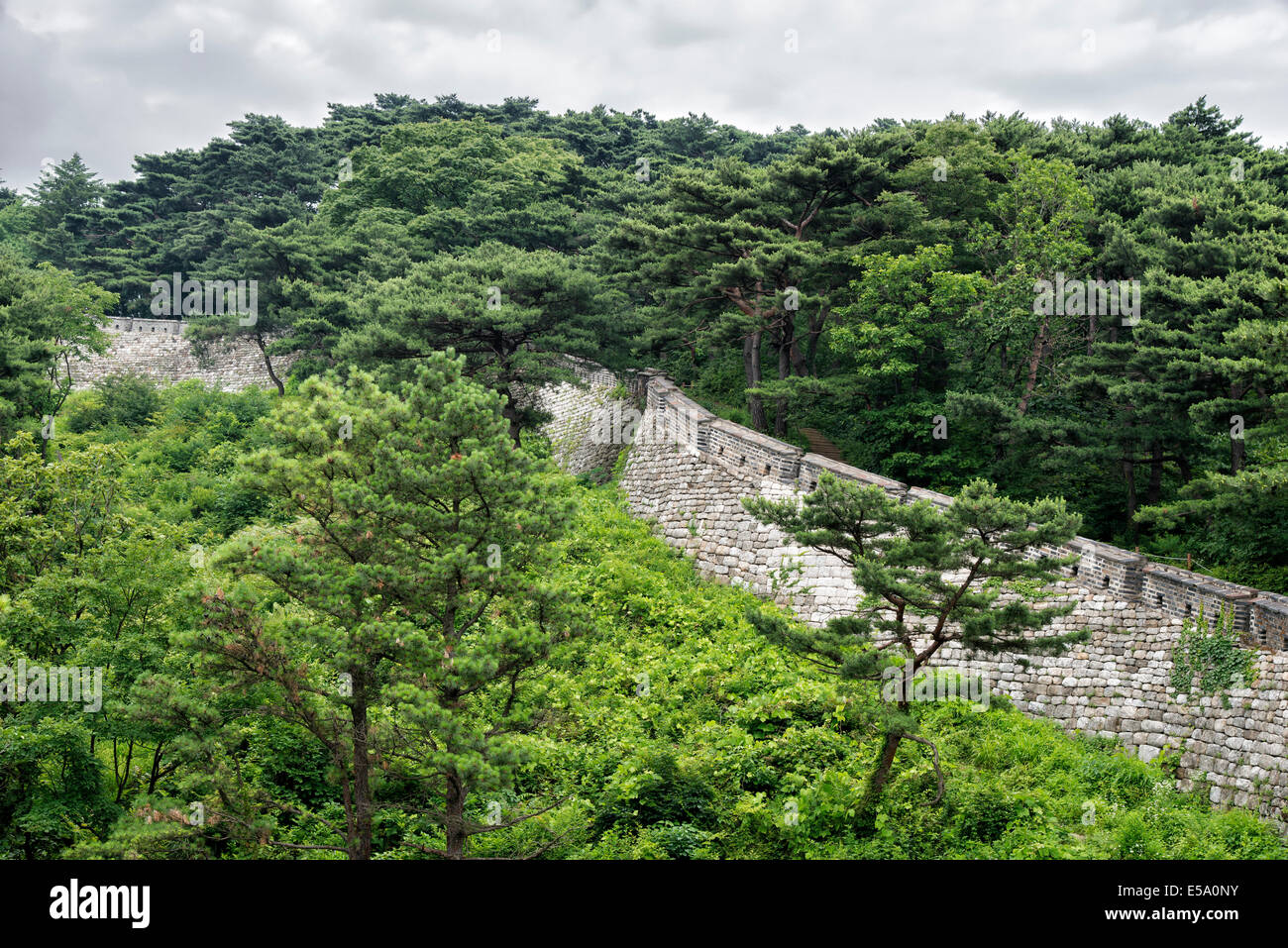 Namhan Sanseong in Corea, Patrimonio Mondiale dell UNESCO Foto Stock