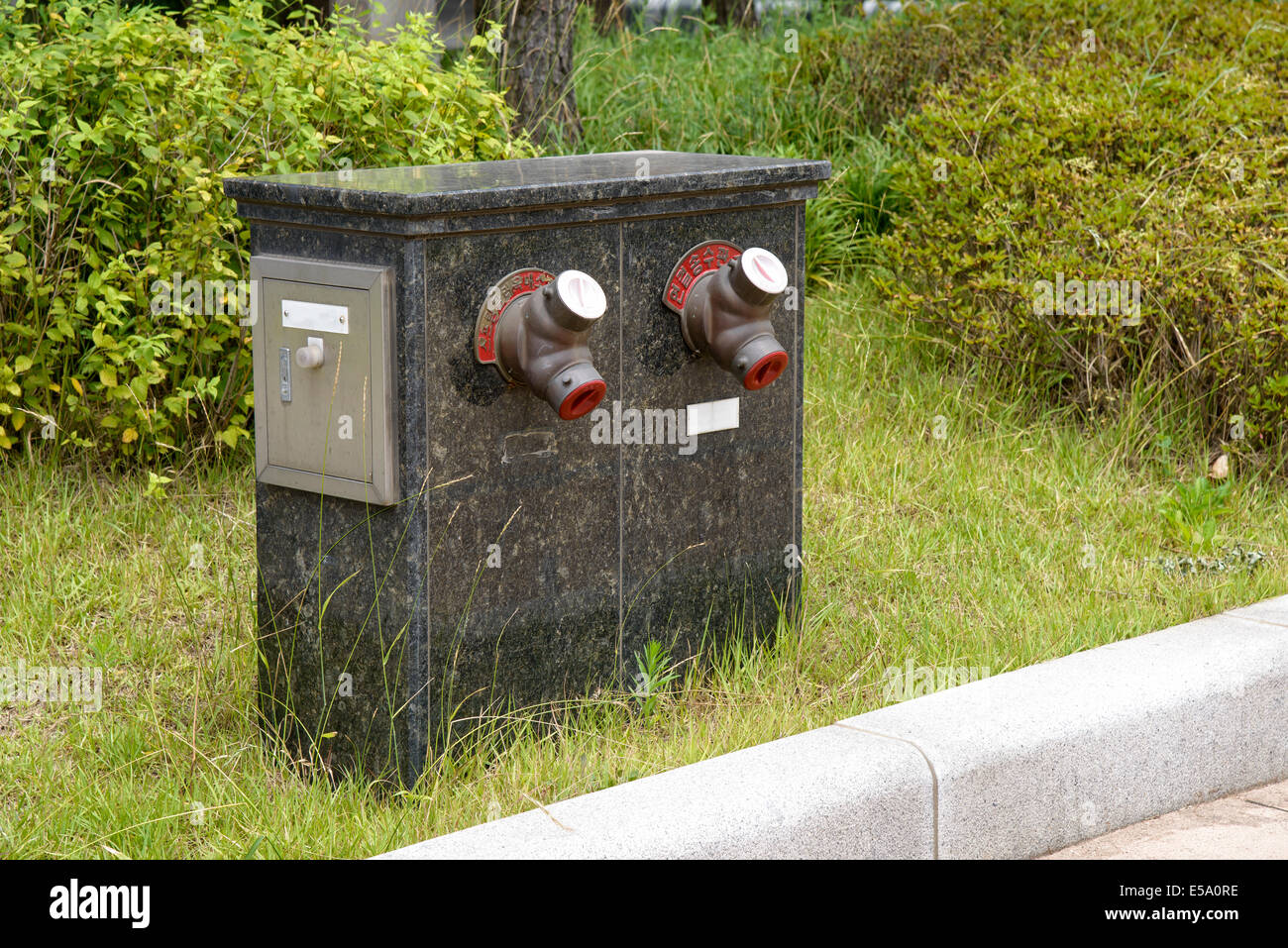 Impianto fireplug generale dell'appartamento in Corea Foto Stock