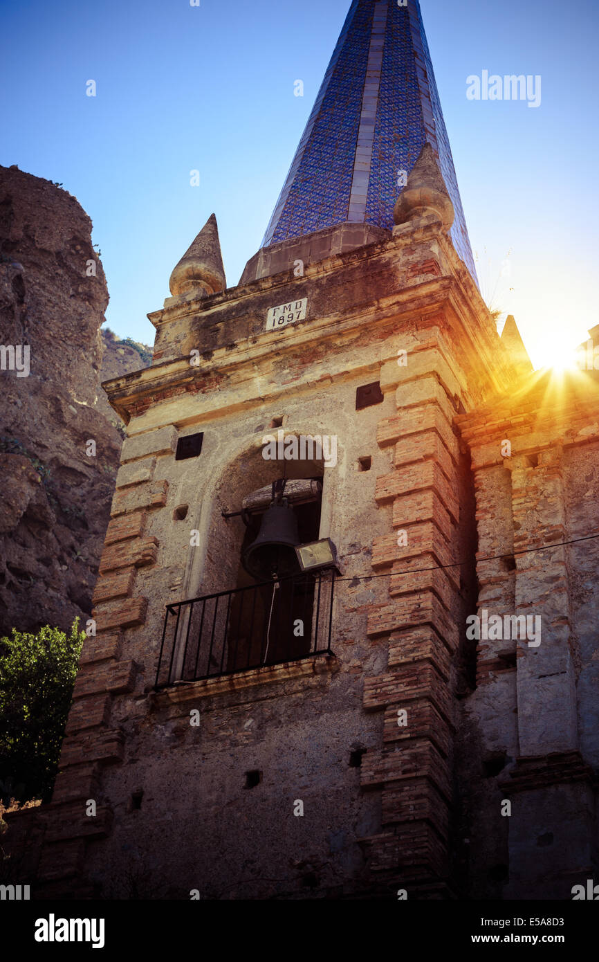 Chiesa di Pentidattilo, Calabria, Italia meridionale Foto Stock