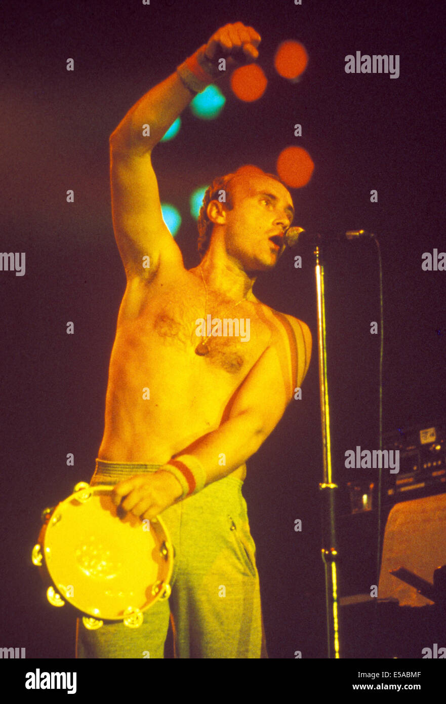 PHIL COLLINS UK musicista circa 1975 Foto Stock