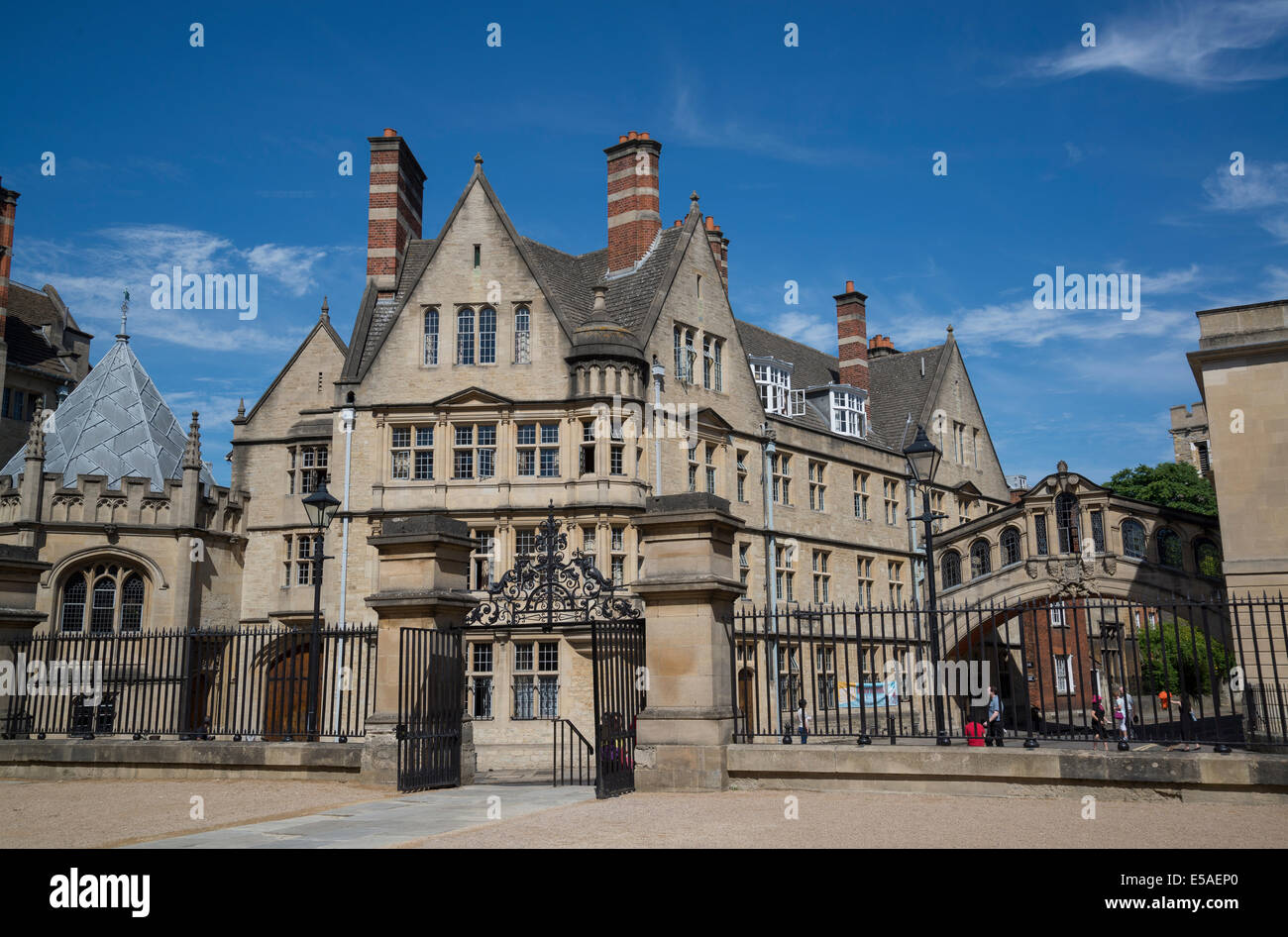 Hertford College di Oxford, England, Regno Unito Foto Stock