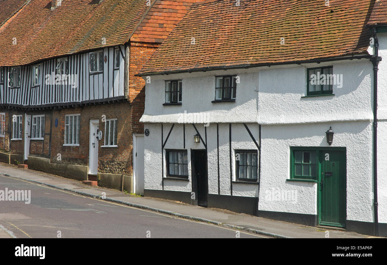 Sheep Street, Petersfield, Hampshire, Inghilterra, Regno Unito Foto Stock