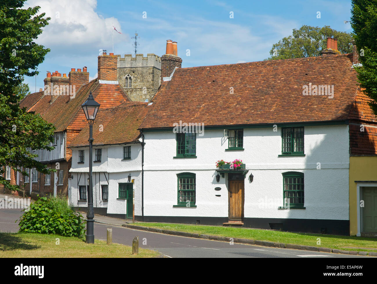 Sheep Street, Petersfield, Hampshire, Inghilterra, Regno Unito Foto Stock